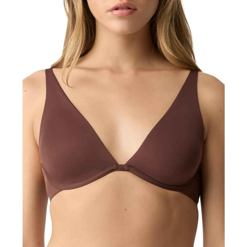 Gap Women's 34C Dark Brown Everyday Essentials Full-Coverage Unlined Bra NWT